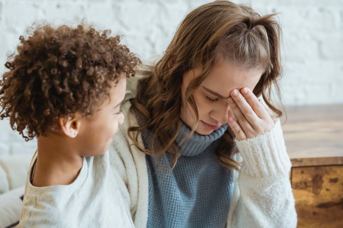 exhausted mom resized body